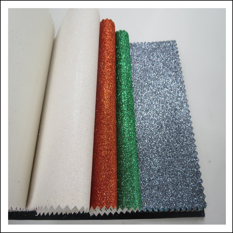 厂家供应撒粉闪光 晶葱大葱六角片格利特皮革 箱包鞋材面料