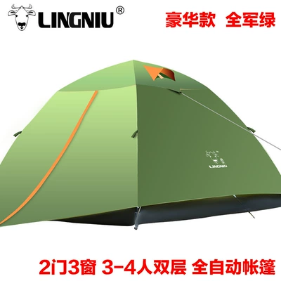 Çadırlar full automatic all-inclusive - all-army-green-3-4-people