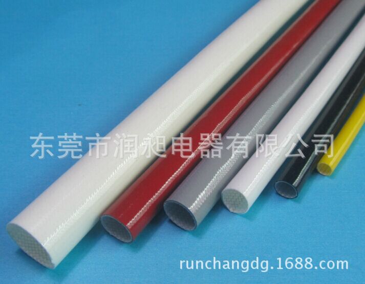 内胶外纤管 外内纤外胶管绝缘套管 玻纤管纤维管7KV阻燃耐高温管-阿里巴巴