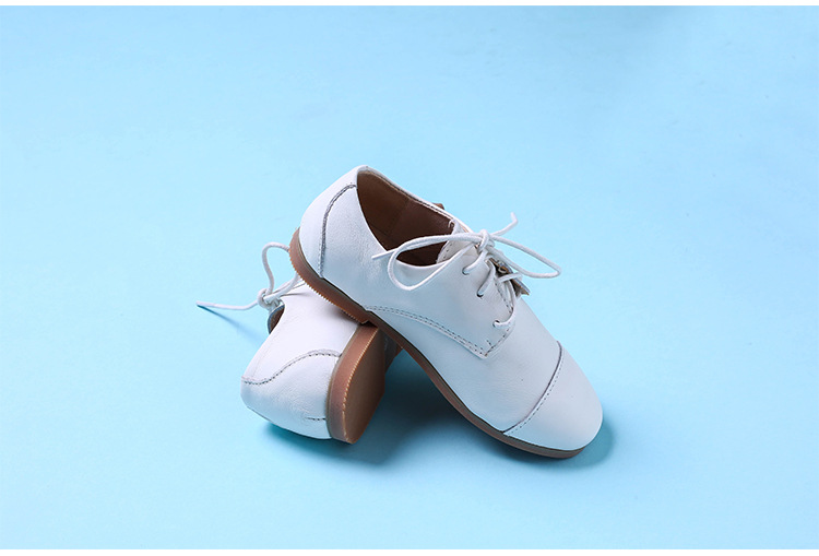 Chaussures enfants en cuir pour été - semelle tendon - Ref 1009119 Image 13