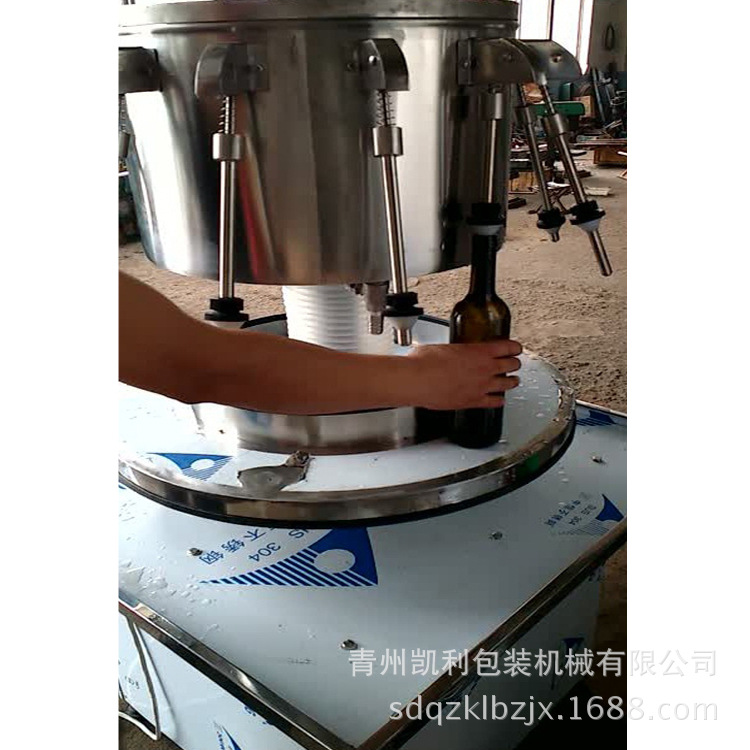 葡萄酒半自动灌装机 红酒半自动灌装机 虹吸式灌装机 果酒灌装机