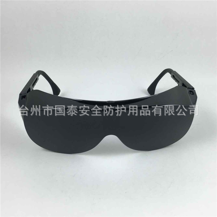 正品直销洁星108黑色平光防护镜打磨电焊护目镜防冲击耐磨眼镜|ms