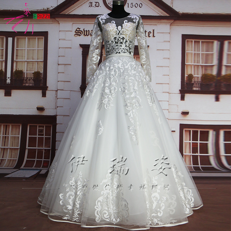 Lace long-sleeve for bride
