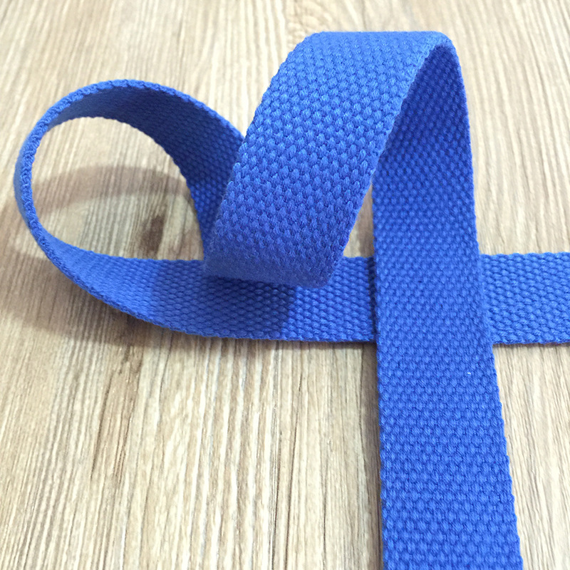 Puro algodón de poliéster completo con cuentas engrosada bolsa de lona de color sólido liso bolsas de cinta de color negro fábrica al por mayor en stock