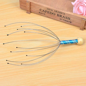 Массажер Magic Head Massager Octopus Massage/Massage Combs Metal Head Scalp Massage Device