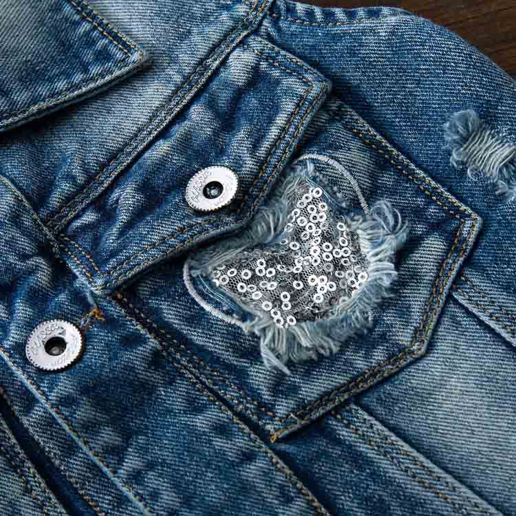 Gilet fille en toile - Ref 2071629 Image 14