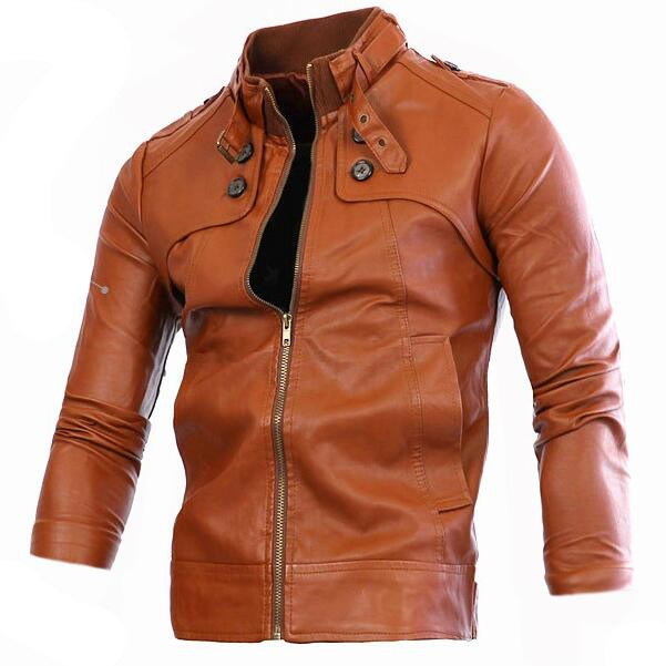 Veste en cuir homme - Ref 3443824 Image 2