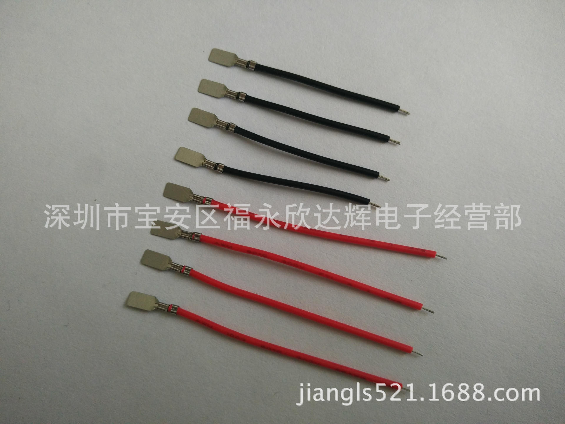 廠家專業生産電池碰焊鎳片端子線引出連接線