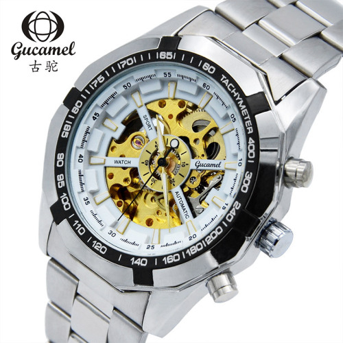 Mechanical watch ancient camel best selling mechanical watch men's watch fully automatic watch foreign trade watch cross-border hot sale watch wholesale