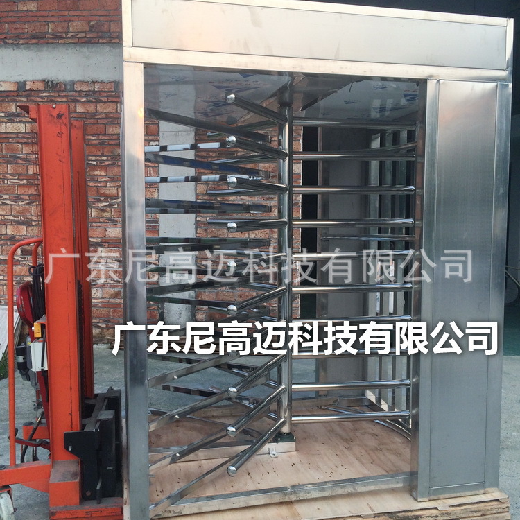 深圳列车站单向门 高铁站单向梳状门 单向出口不锈钢旋转门-阿里巴巴