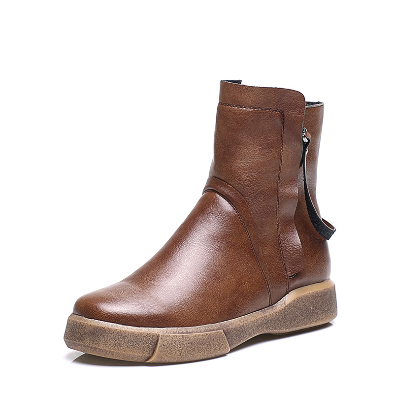 Bottes femme en PU artificiel - Ref 3354931 Image 6