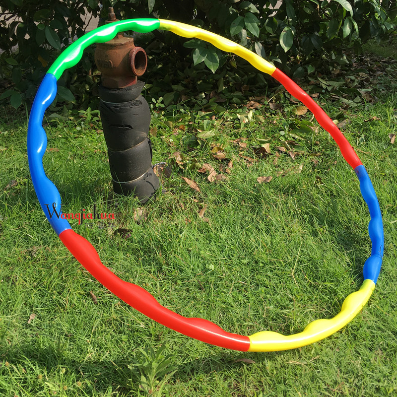 hu la hoop children Hula hoop Removable Plastic 7 Smooth hu la hoop hu la hoop household Bodybuilding equipment