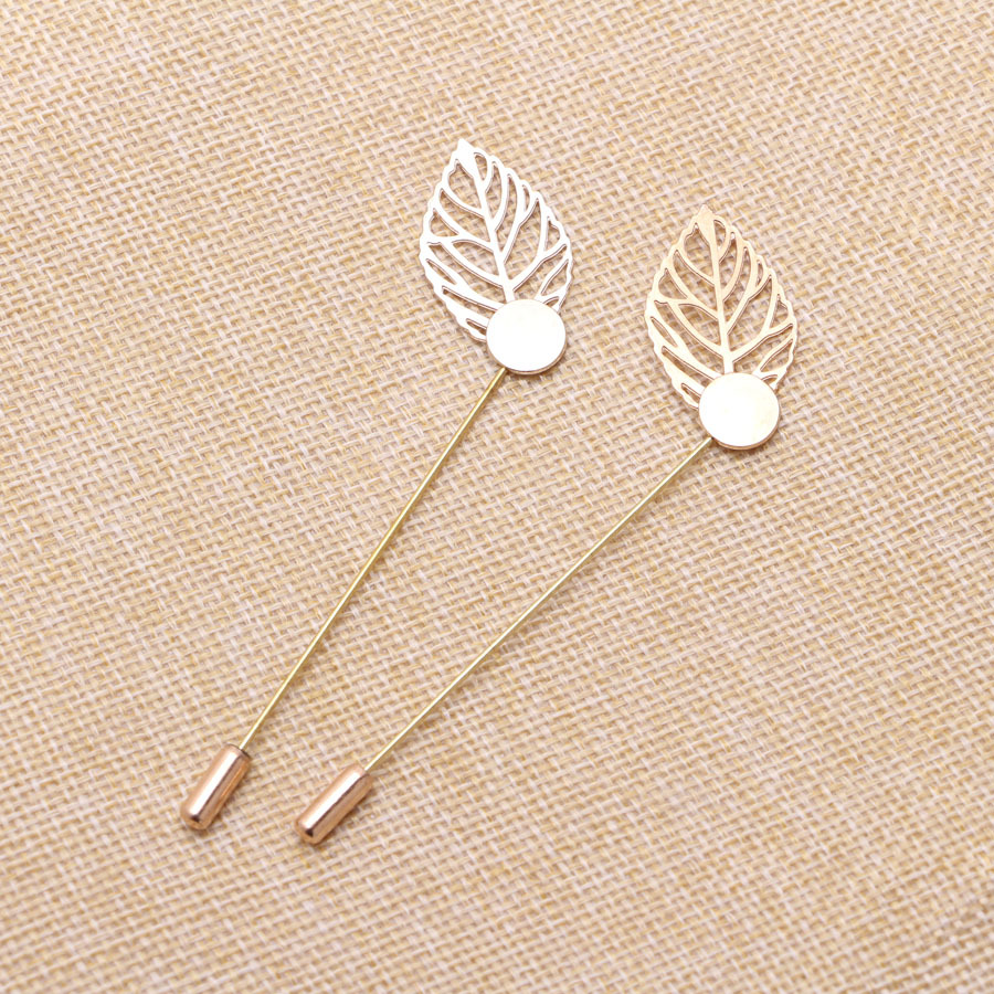 Accesorios de la joyería de DIY de una sola palabra broche de La Perla de apoyo pin arco ramillete ropa bufanda de seda hebilla