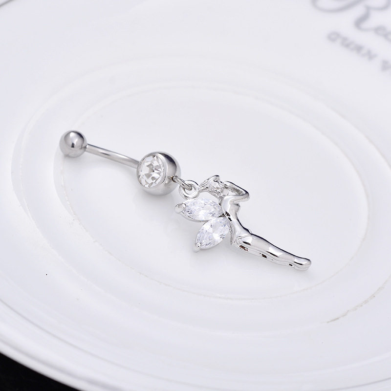 Labret piercing jewelry detail image