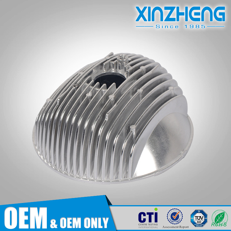 铝合金压铸加工（灯饰零件）代加工压铸件可喷粉、喷砂、砂光