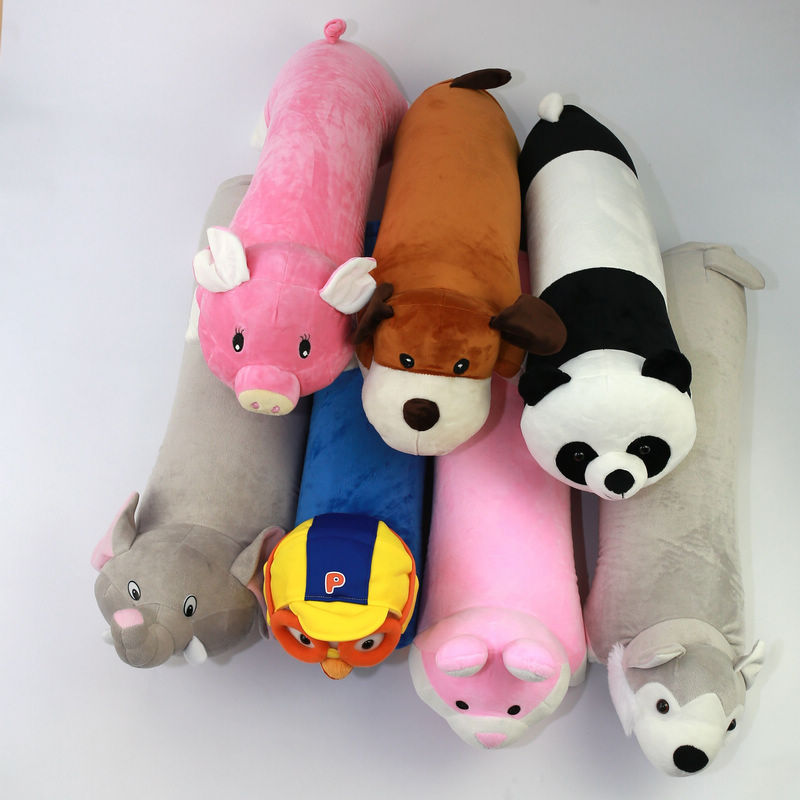 wholesale latex Cartoon Doll Plush Toys animal pillow case baby pillowcase Cheap customized OEM pillow case