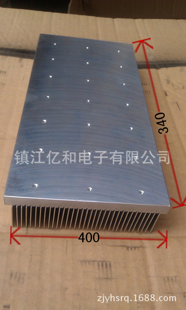 插片散热器厂家供应电磁加热器专用优质插片散热器（来图定做）