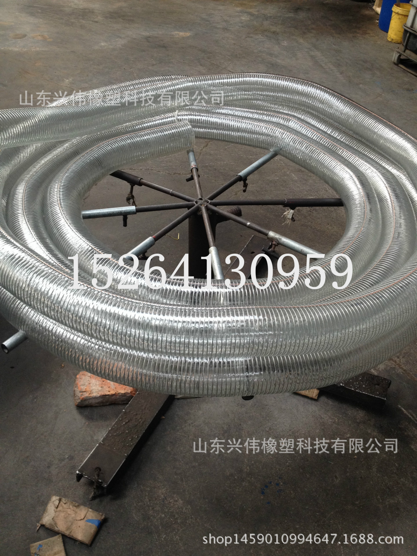 销售油罐车卸油管 PVC透明钢丝高压油管 PVC透明钢丝管