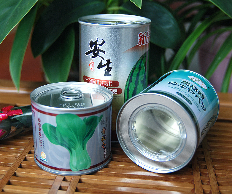 江苏制罐厂家供应 马口铁种子罐白菜罐 马口铁圆罐 易拉罐