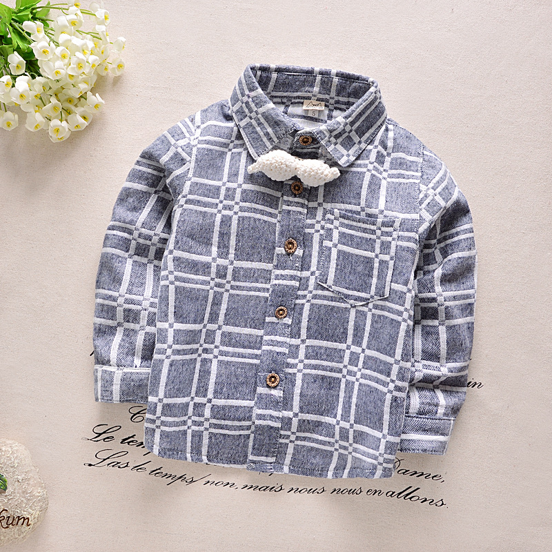 Chemise garcon à manche longue - Ref 2075441 Image 30