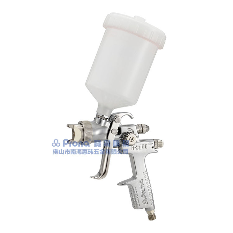 Prona宝丽喷枪高压手动喷枪 R-3000高雾化扇面水性塗料喷漆枪批发