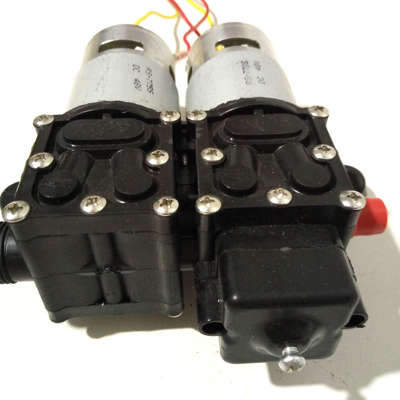 厂家直销隔膜泵 往复泵 电动喷雾器专用12V双动力大批发