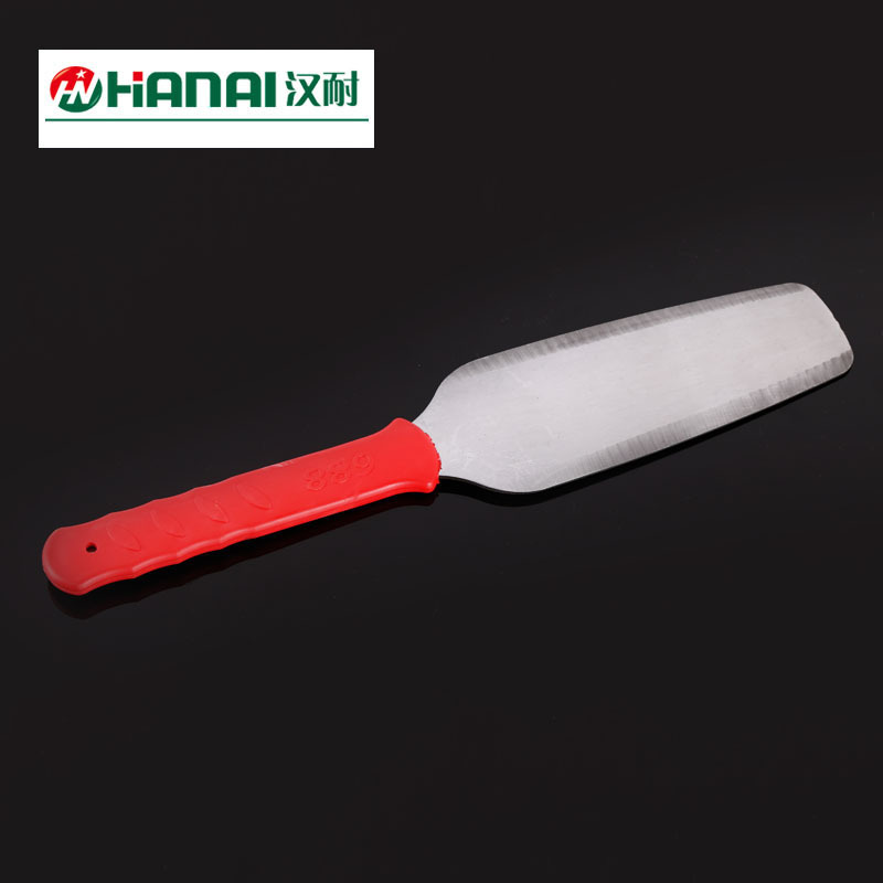 688 建筑装修瓦刀 不锈钢砌砖刀打砖刀 劈砖双面瓦刀