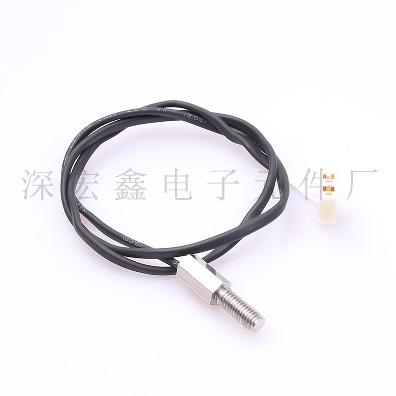 销售 不锈钢M6螺纹 温度传感器 NTC 10K3950 NTC温度探头