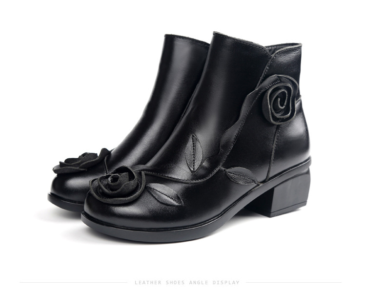 Bottes femme TRANQUILLEMENT en En cuir - Ref 3355123 Image 48