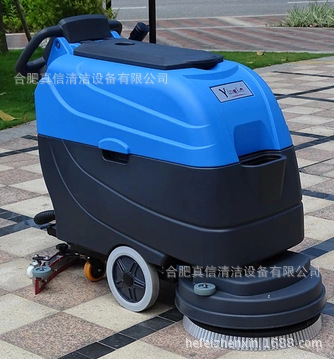 盈杰YL-813A电瓶手推式洗地机 工厂商场超市车库医院地面清洗机
