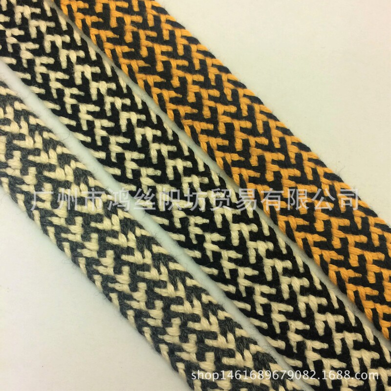 4644 Hot Selling Webbing Flat Belt Braid Rope Cross Belt Pressed Edge Strip Hemming Wide Leg Pants Small Fragrant Style Suit Cotton Belt 4644 Hot Selling Webbing Flat Belt Braid Rope Cross Belt Pressed Edge Strip Hemming Wide Leg Pants Small Fragrant Style Suit Cotton Belt