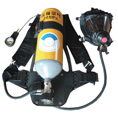RHZKF6.8/30正压式空气呼吸器救生正压消防呼吸器碳纤维气瓶6.8L|ru