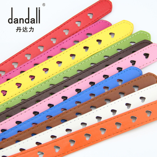 Women's Belts Pin Buckle Belt Spring and Summer New Women's Versatile Decorative Pants Belt Hollow Heart Shape Dandali Manufacturer