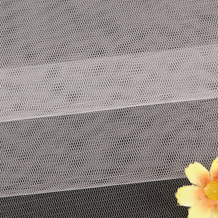厂家六角网眼布锦纶透明网眼布用于时装 休闲服等用料