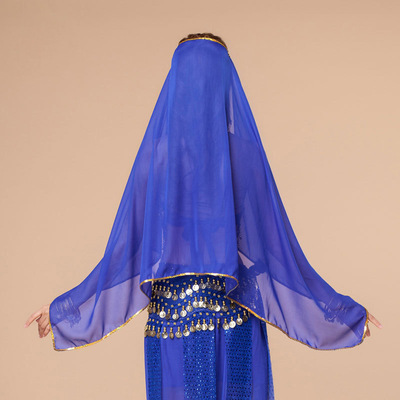 Belly Dance India dance show Headdress Dance Matching Chiffon Headdress India dance perform Phnom Penh