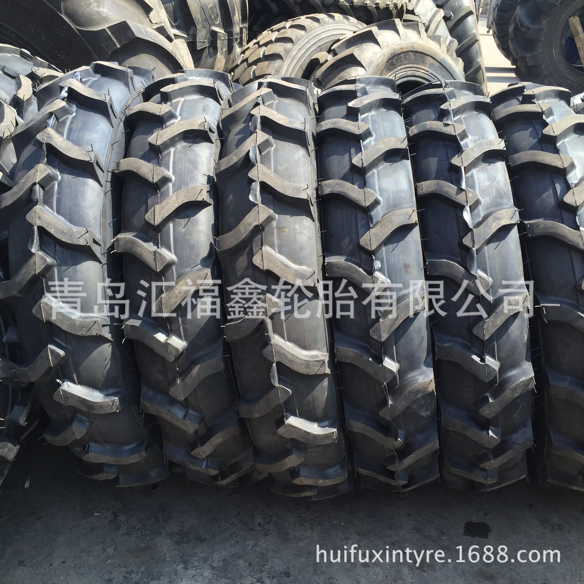 现货供应9.5-32轮胎人字轮胎 采棉机轮胎前轮 9.5-32  可配备钢圈