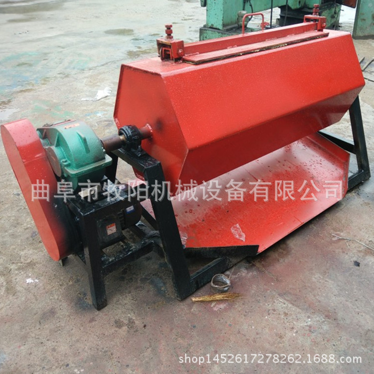 奇石橡胶内衬研磨机 大容量滚筒抛光机