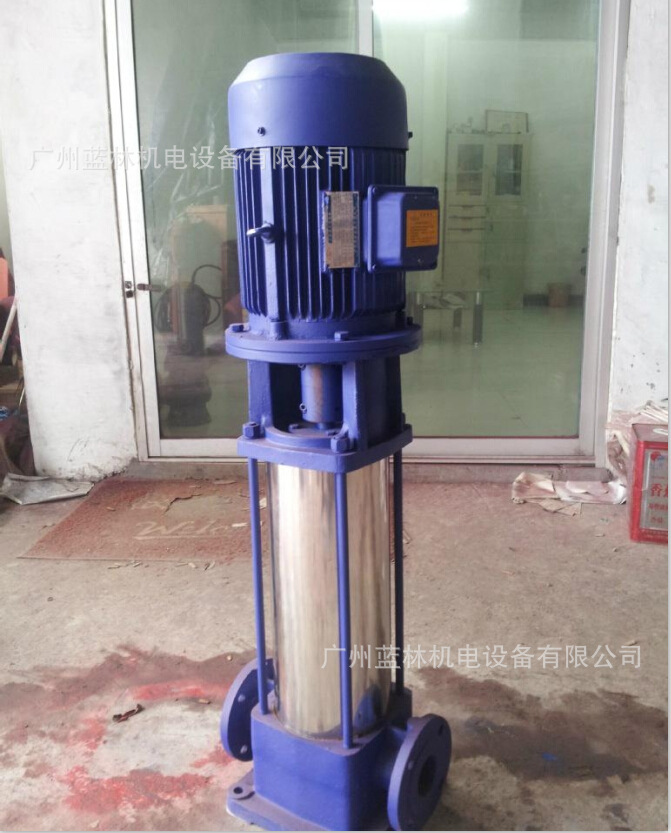 蓝林GDL立式多级管道泵 50GDL18-15x7立式多级管道泵 蓝林多级泵