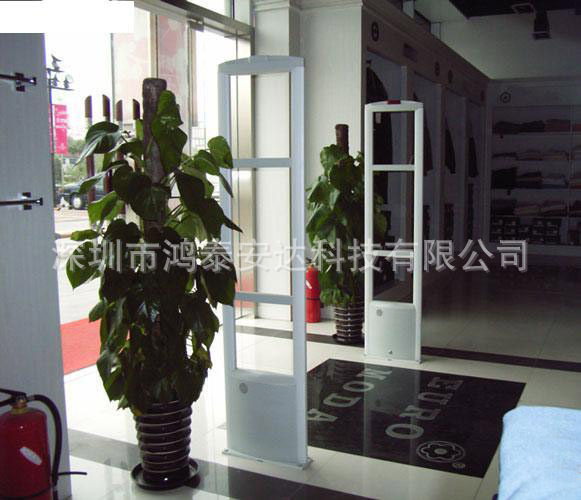 射频防盗系统HTA-E05超市防盗门 服装店防盗报警系统 鸿泰安制造