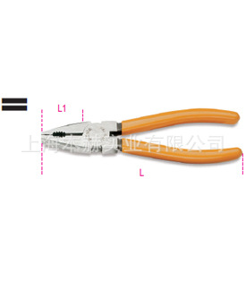 百塔意大利进口工具 钢丝钳鲤鱼钳直嘴铁皮钳弯嘴铁皮钳水泵钳