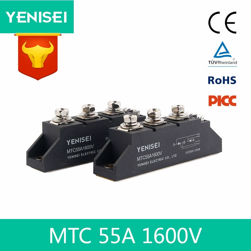 Диодный модуль Yinsex, кристальные ворота, трубка MT C55A 1600В, тиристор