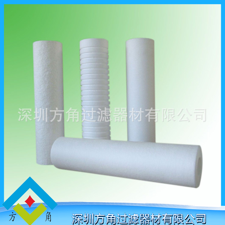 厂家供应 水处理过滤芯  深圳过滤器材 熔喷滤芯价格优惠