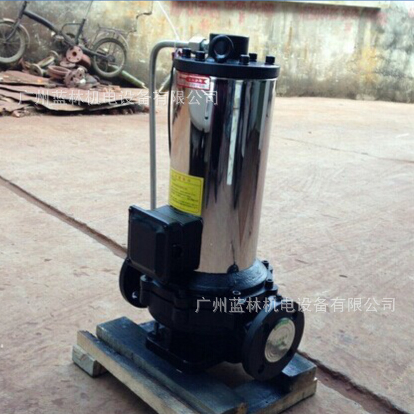 直销PBG50-160A型屏蔽式管道泵 屏蔽冷热水管道增压泵