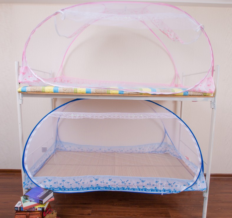 加密全底蒙古包蚊帳 自動打開蚊帳學生宿舍上下鋪免安裝蚊帳 批發