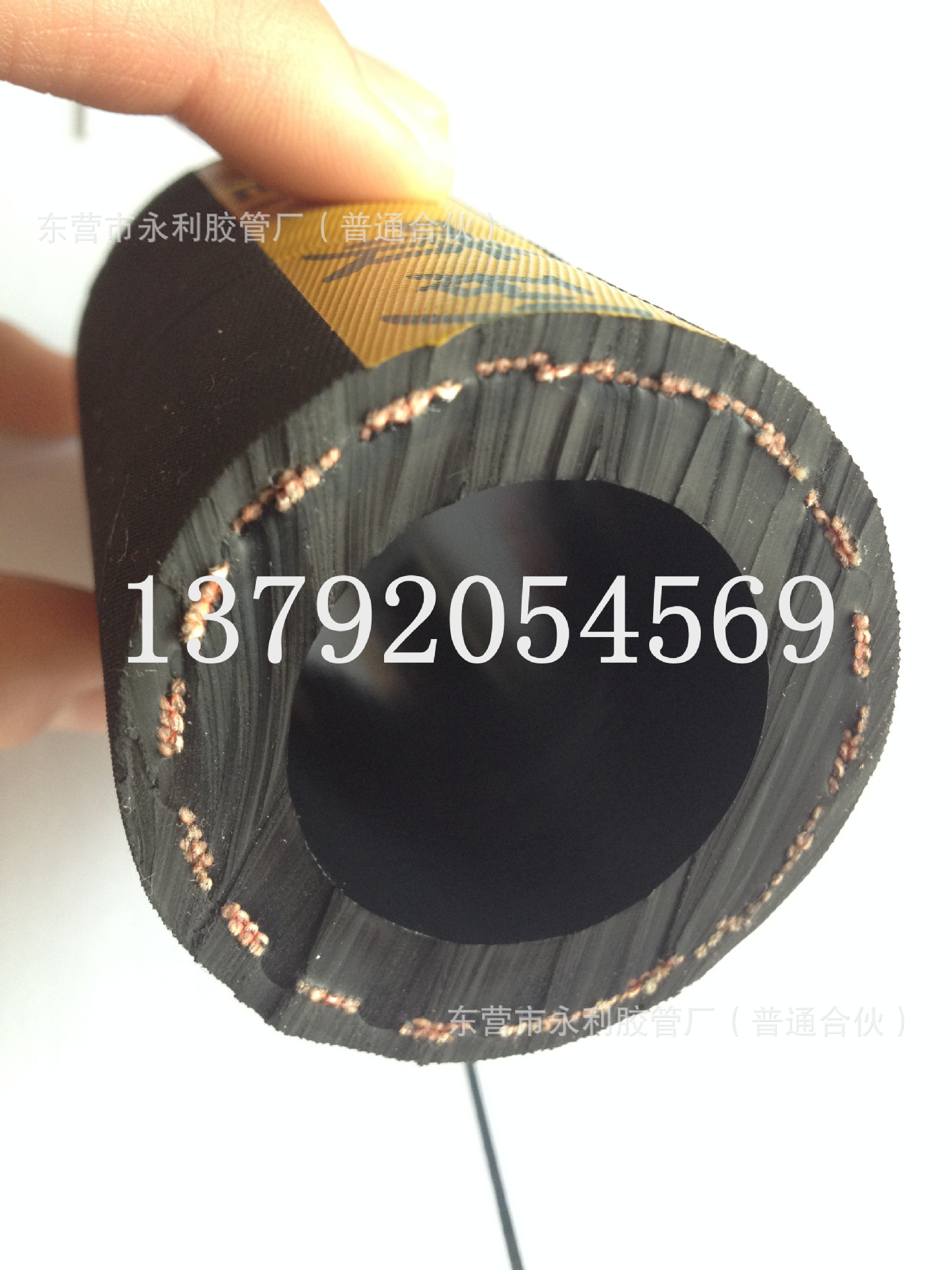 钢丝编织帘子线编织耐磨喷砂管  DN13-51mm高压冲砂管  打砂管