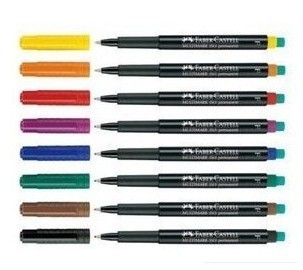 supply Germany Faber-Castell multi-function black gules blue Oily marking pen 1513 CD pen