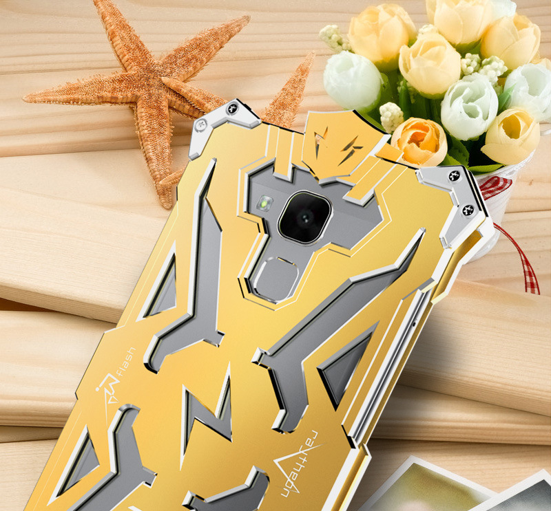 SIMON THOR Aviation Aluminum Alloy Shockproof Armor Metal Case Cover for Huawei Honor 5C