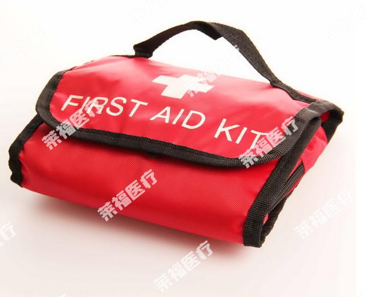 提手急救包 18件套户外野营求生包 车载家庭防护护理包 定制工厂