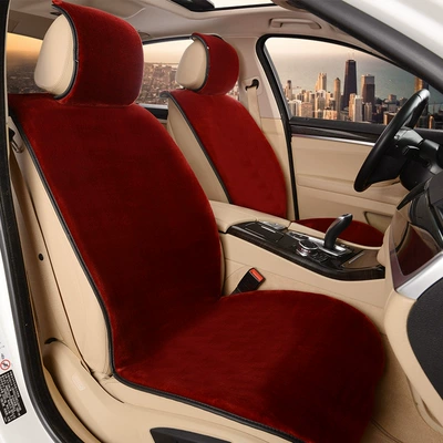 Winter wool car seat cushion Wool pad