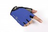 Non-slip wear-resistant street summer gloves for gym, fingerless